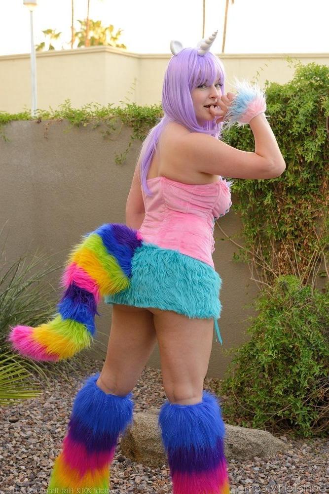 15P Pictures of Danielle FTV dressed as your fantasy fuck unicorn