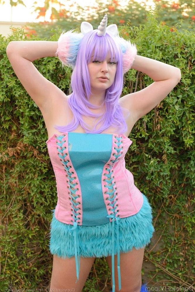 15P Pictures of Danielle FTV dressed as your fantasy fuck unicorn