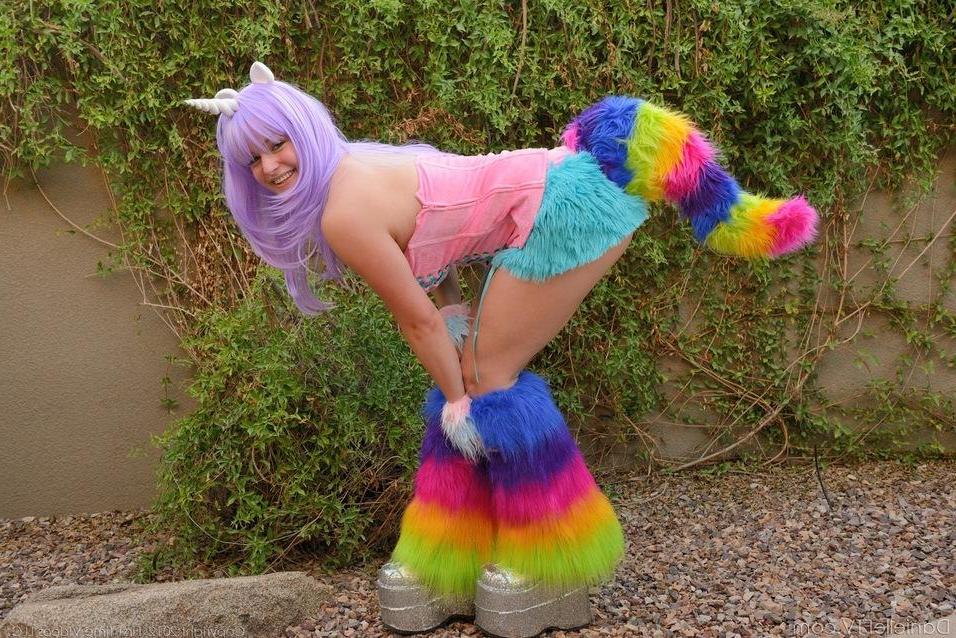 15P Pictures of Danielle FTV dressed as your fantasy fuck unicorn