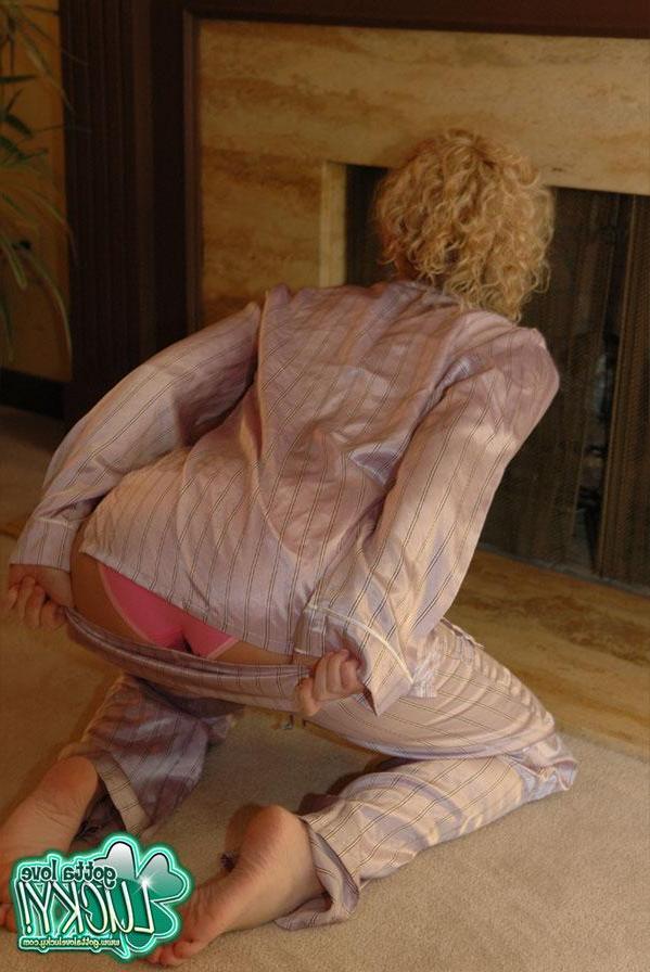 20P Pictures of Gotta Love Lucky in her pajamas