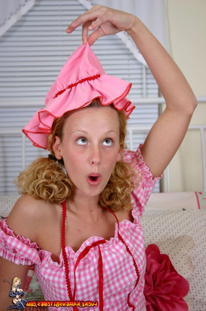20P Pictures of Gotta Love Lucky getting naked