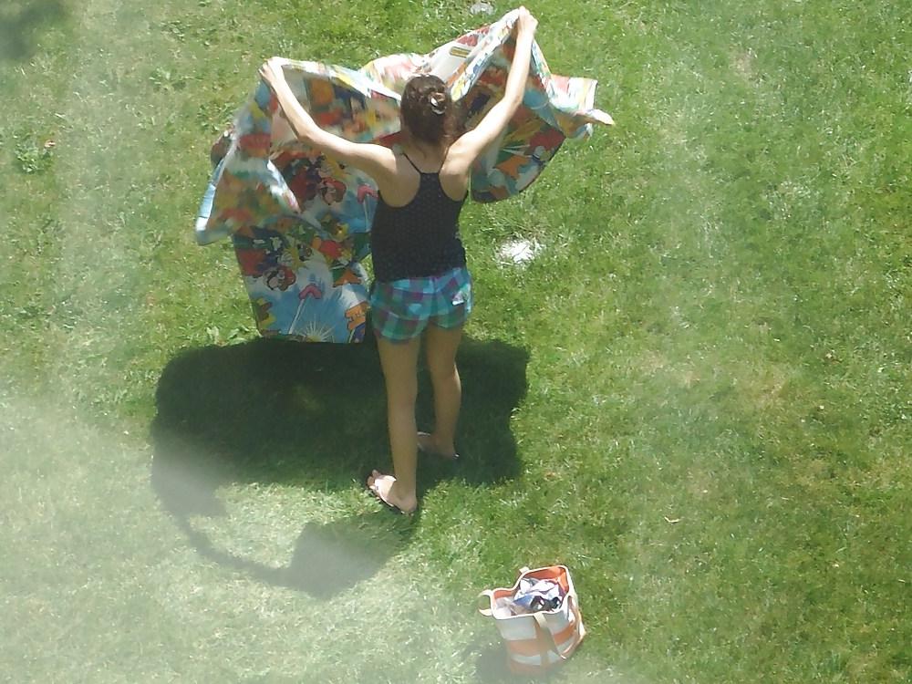 25P Missisauga Ontario European Sunbather