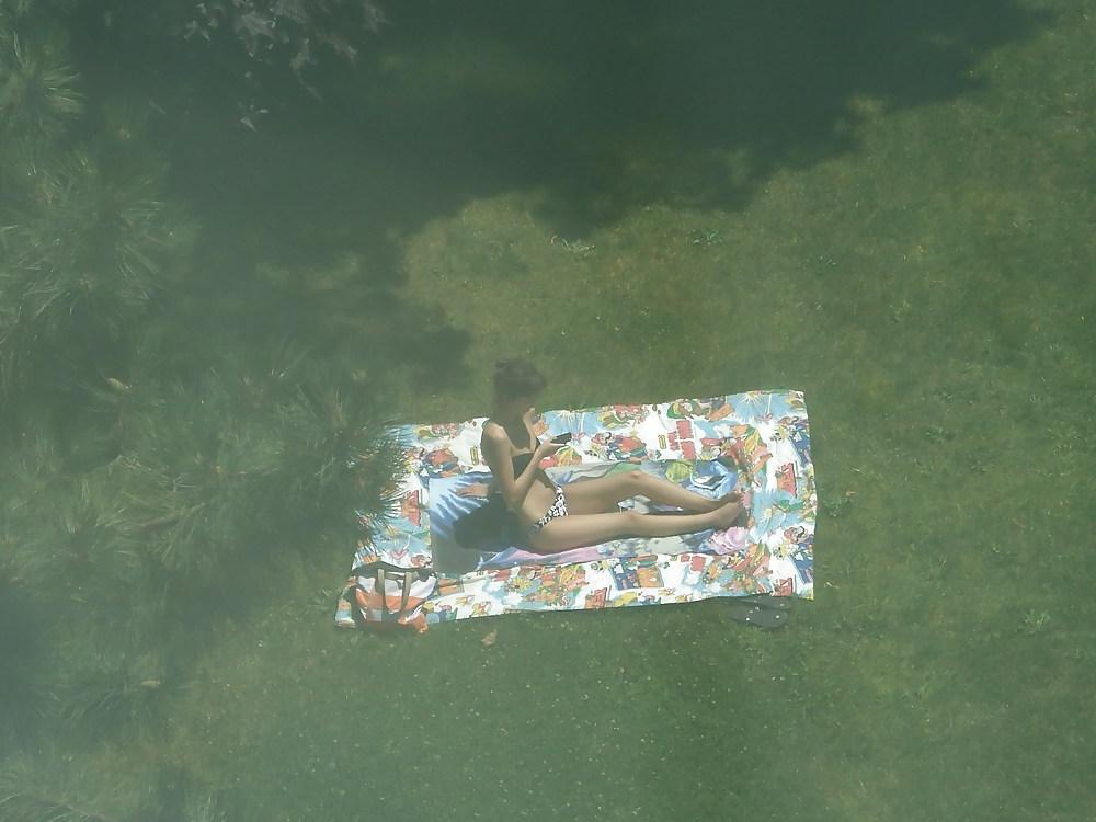 25P Missisauga Ontario European Sunbather