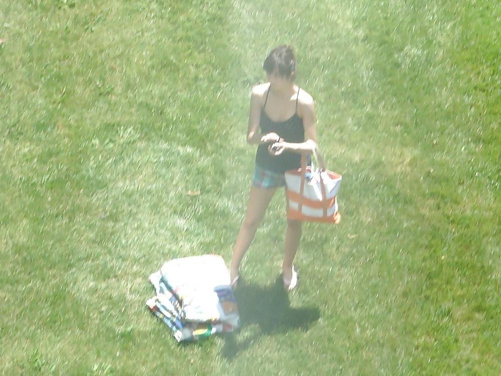 25P Missisauga Ontario European Sunbather