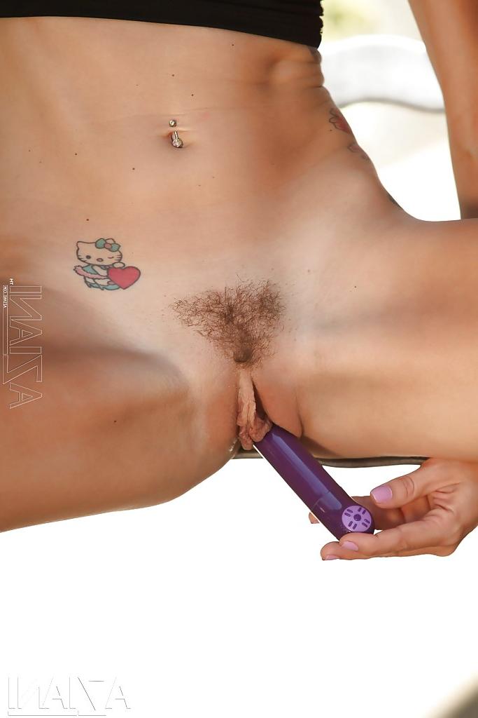 15P Stunning Monique is ready to show her ass and cute pussy