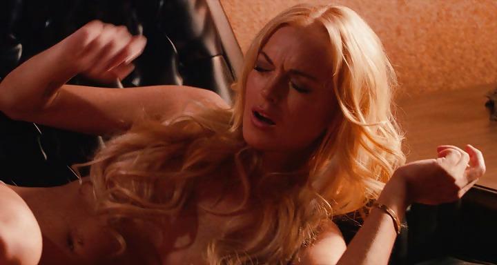 10P Lindsay lohan tits machete nude scenes
