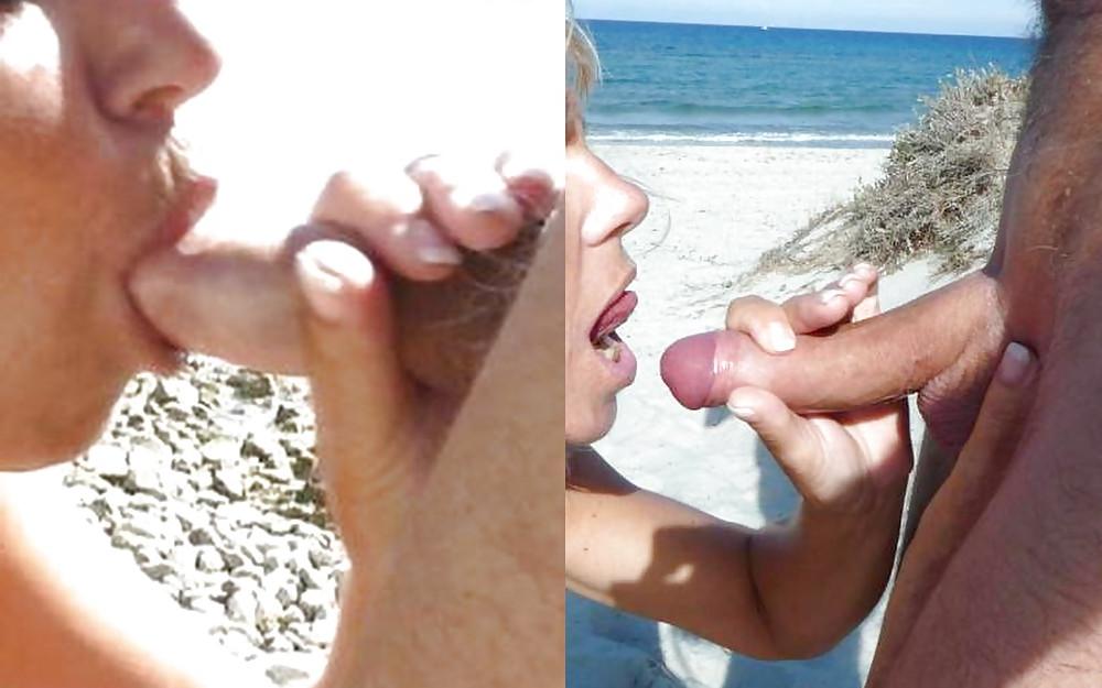 20P Horny couple fucking on the beach