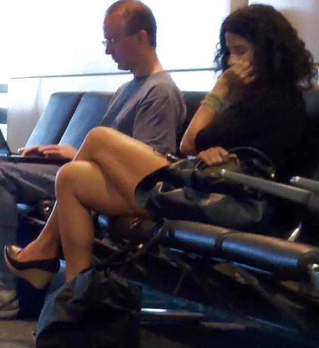 10P San Francisco Girls 2 Short Shorts Long Legs
