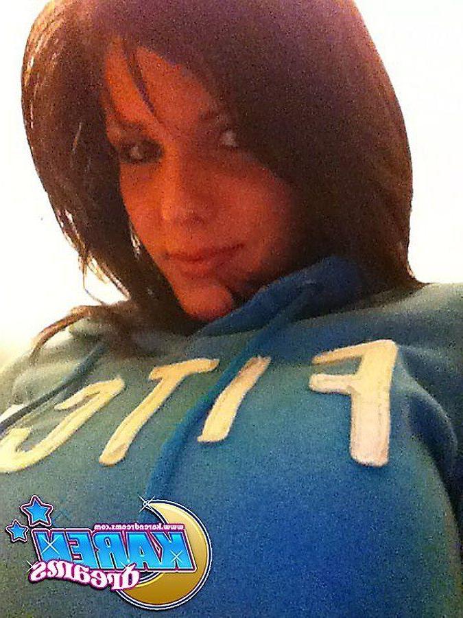 14P Pictures of Karen Dreams being a cock-tease on cam