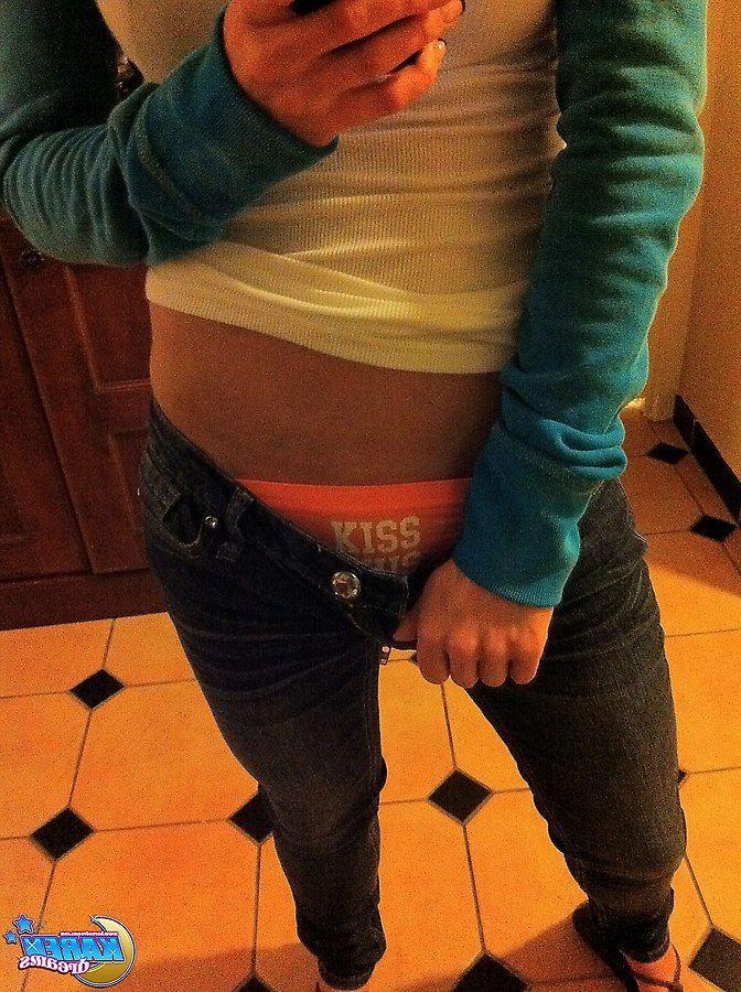14P Pictures of Karen Dreams being a cock-tease on cam