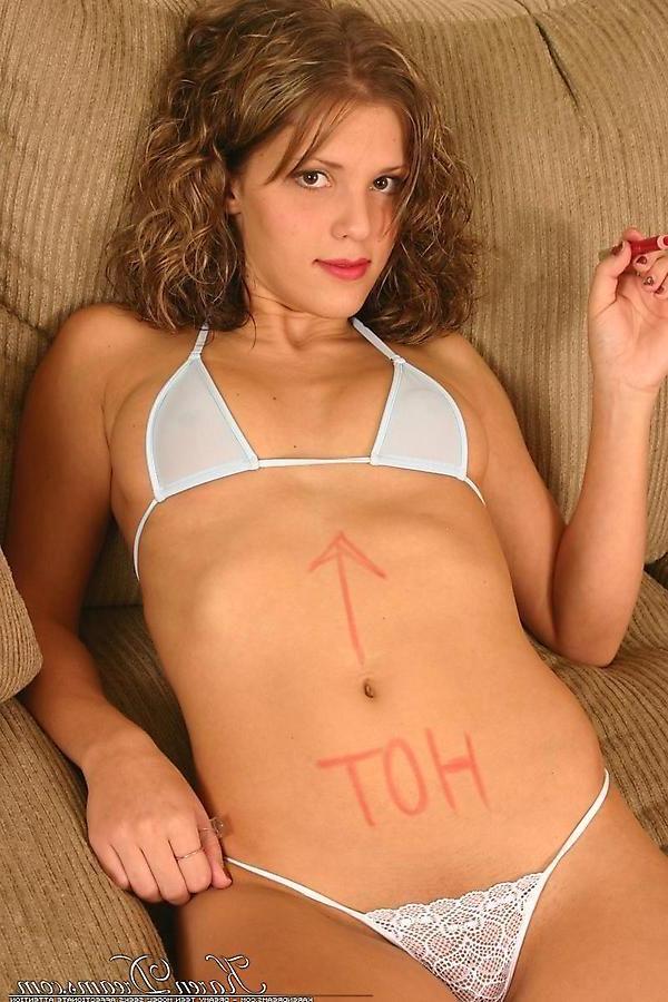 20P Pictures of teen star Karen Dreams getting slutty on the couch