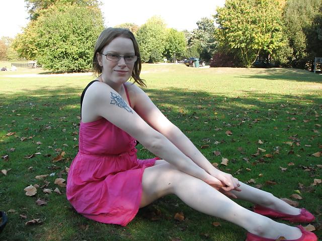 25P My ex slut in the park