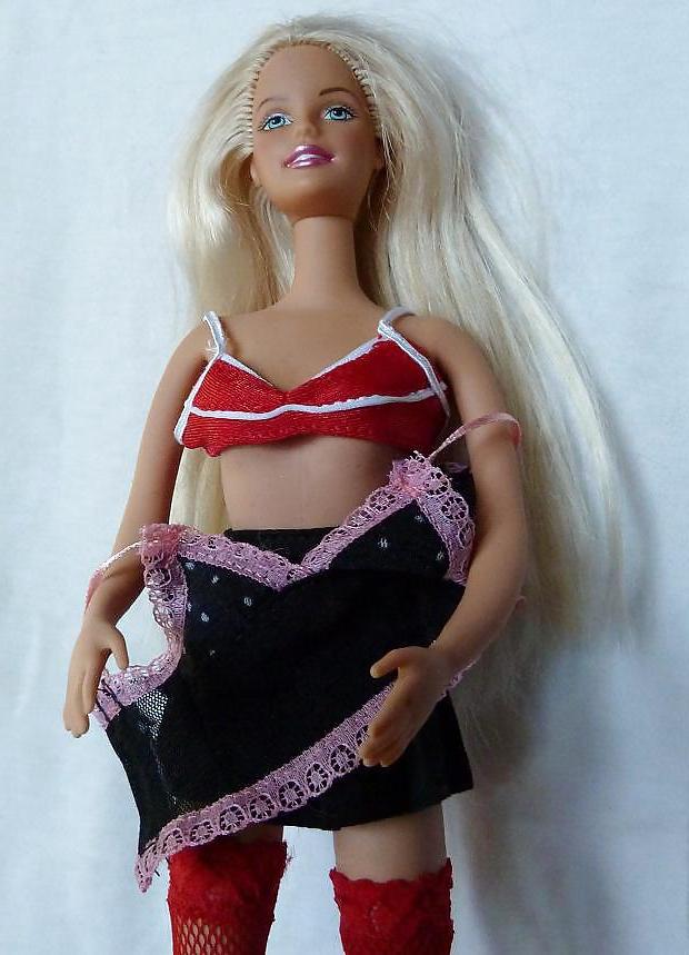 25P Naughty Barbie doll