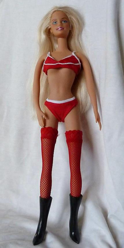 25P Naughty Barbie doll