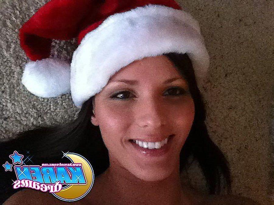 20P Pictures of Karen Dreams getting her belated holiday freak on