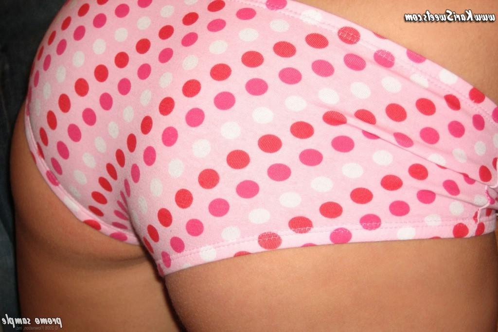 15P Kari in polkadot panties