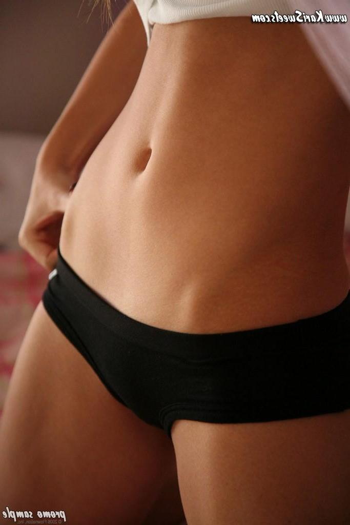15P Kari does a hot panty tease in bed