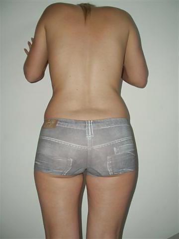11P Me in a selection of my hotpants mmmmm