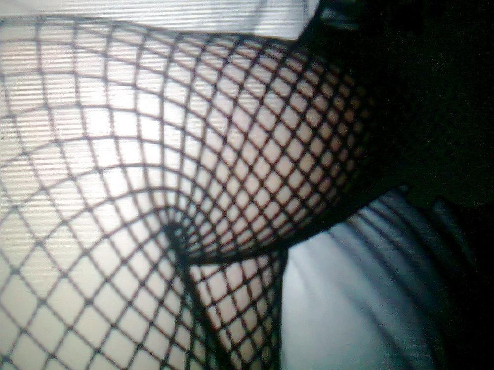 9P Fishnet bodystocking