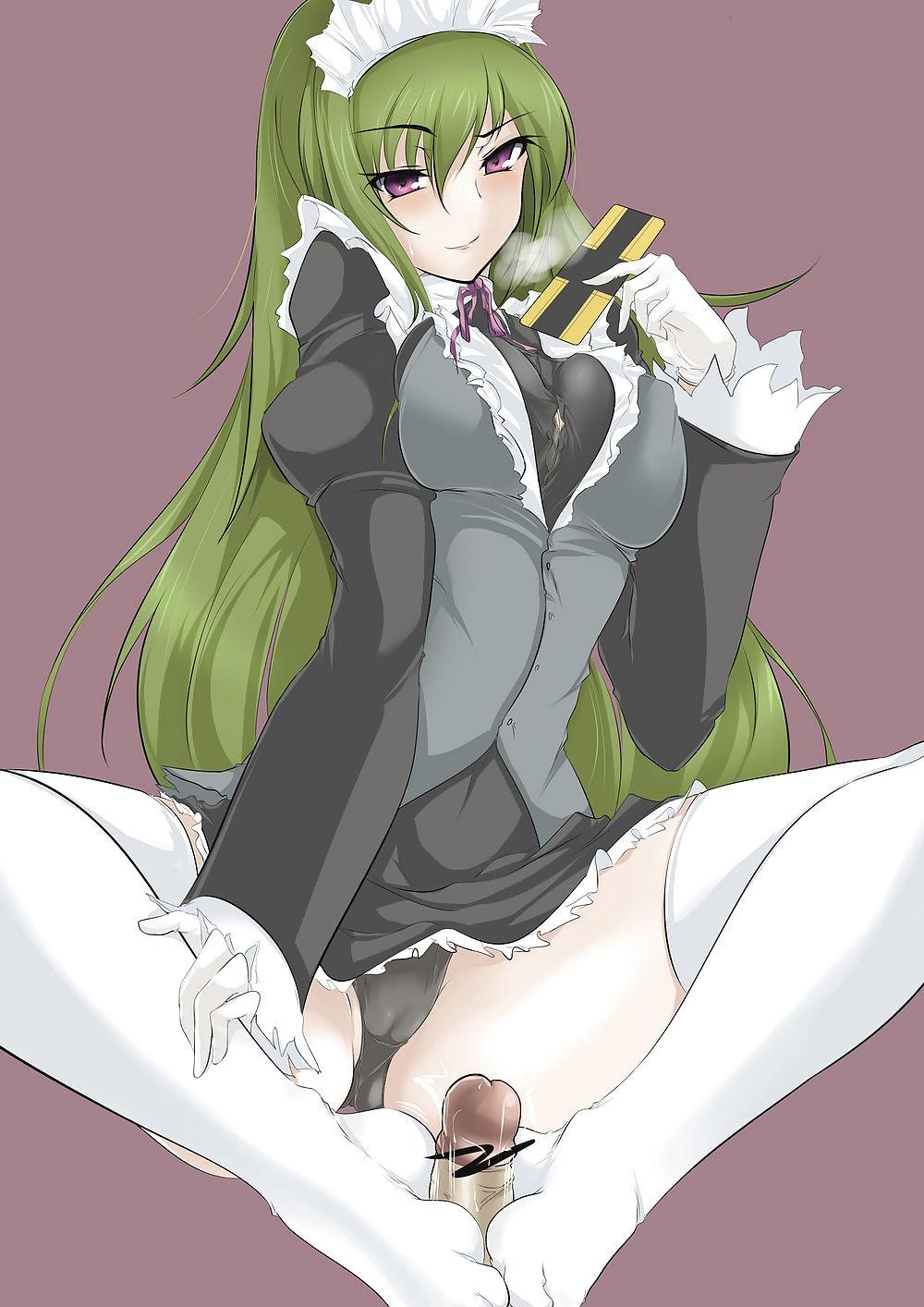 25P Hentai Footjob 2