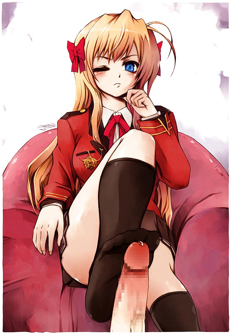 25P Hentai Footjob 2