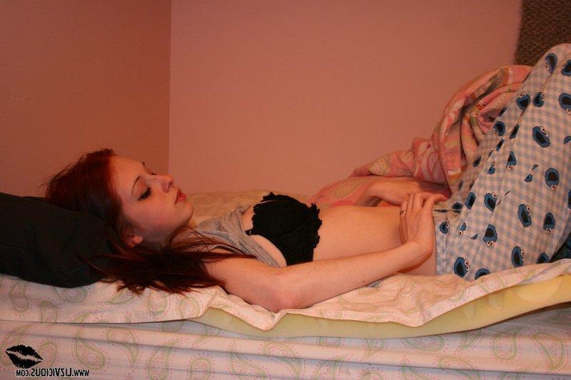 17P Liz just getting out of bed