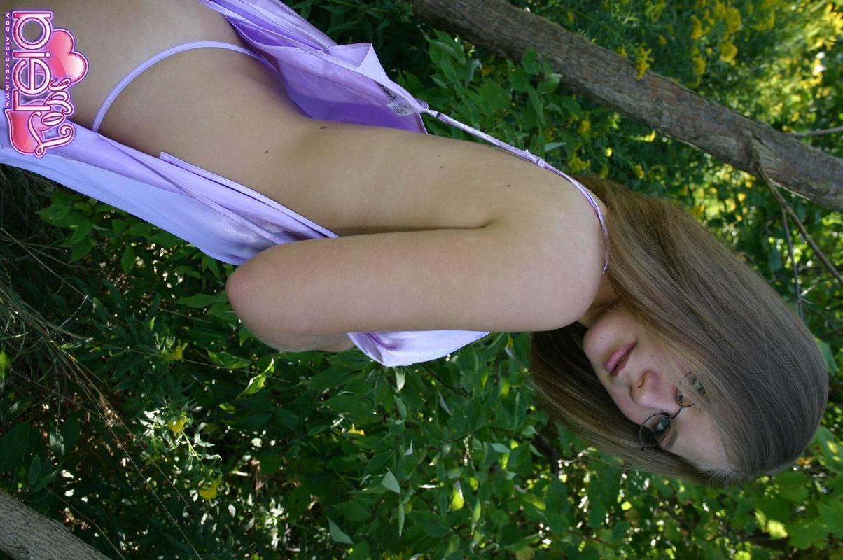 20P Pictures of Love Leia showing off her teen titties
