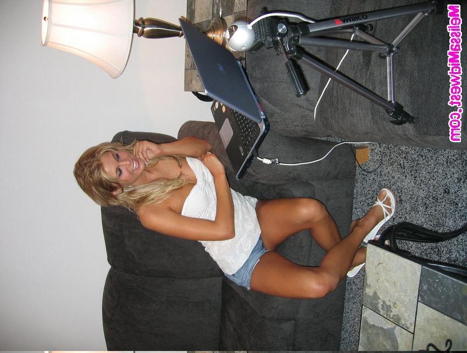 15P Melissa teasing on the couch