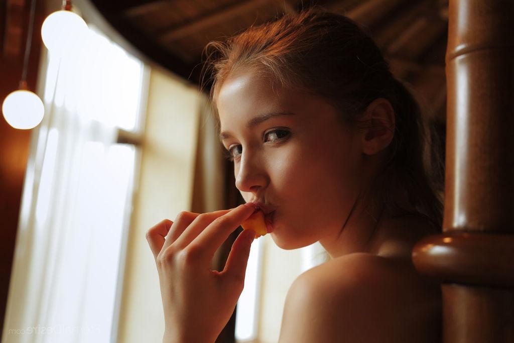 16P Brunette teen Mila Azul gives you her hot nude body in "BARRA"