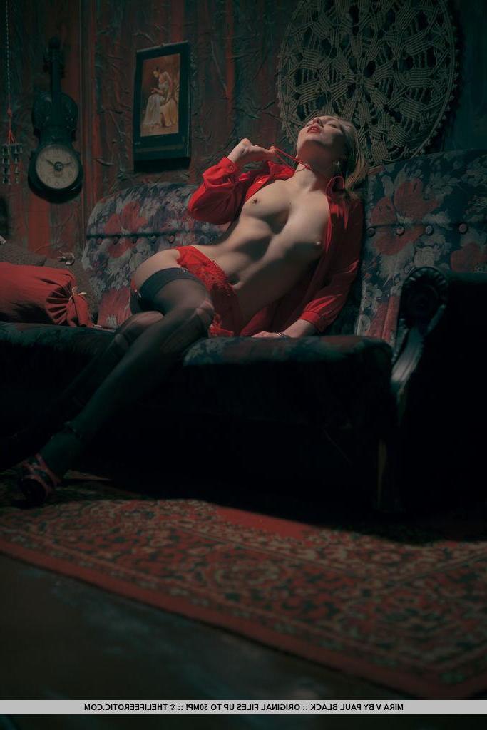 16P Mira D masturbates while talking on the phone in "The Call"