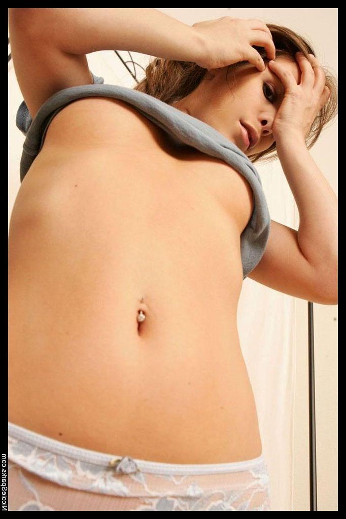 15P Nicole strips down to her panties