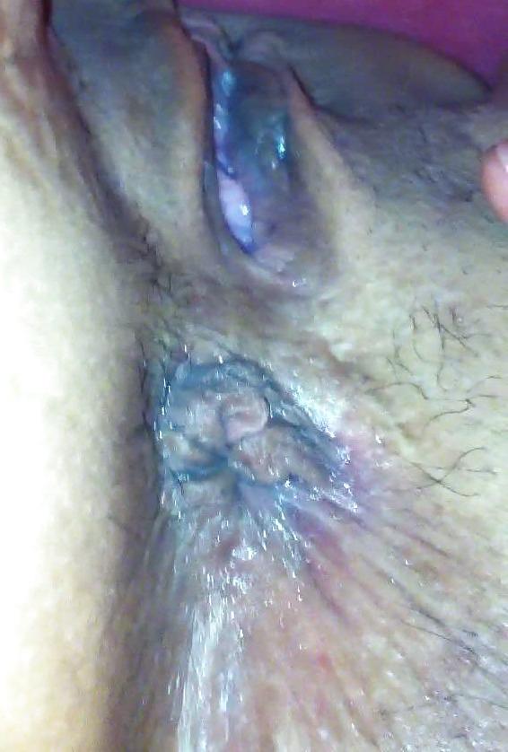 7P Wifes Asshole Closeup
