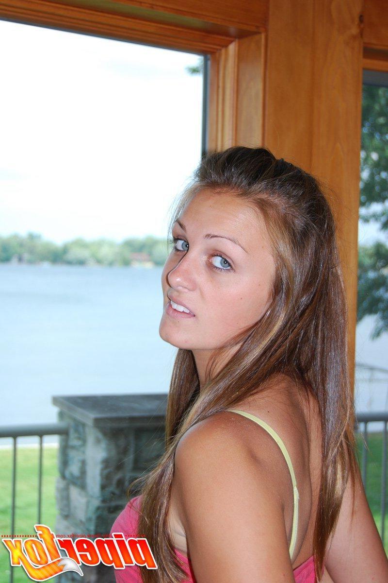 15P Pictures of teen Piper Fox getting naked so you can fuck her