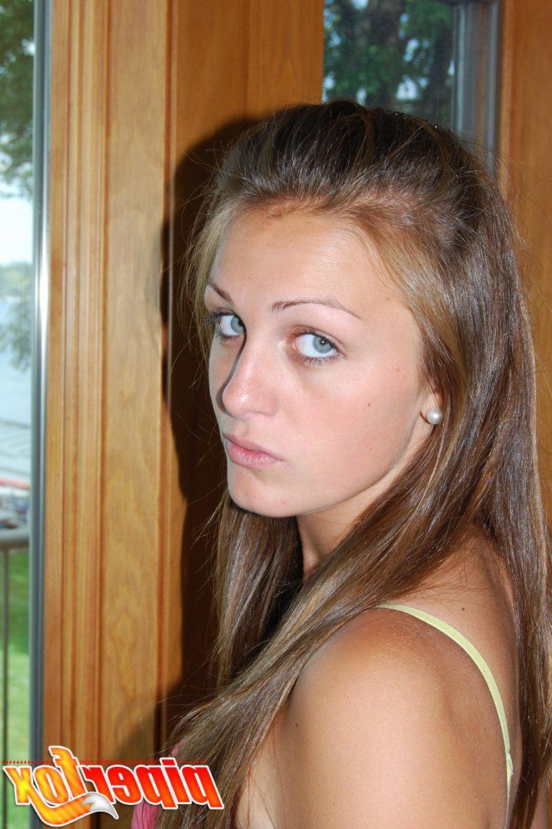 15P Pictures of teen Piper Fox getting naked so you can fuck her
