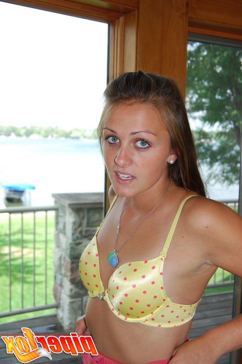 15P Pictures of teen Piper Fox getting naked so you can fuck her