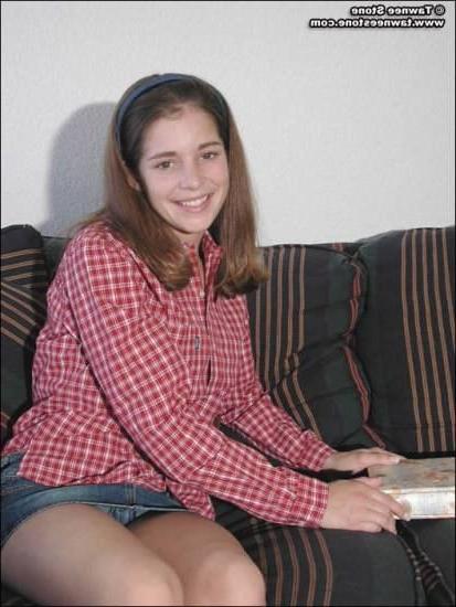 18P Tawnee stone naked on couch