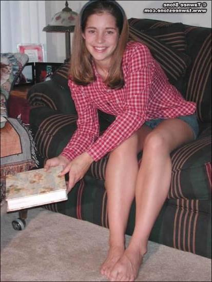 18P Tawnee stone naked on couch