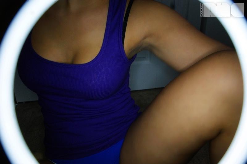 15P Alt girl The Araxie teases in her underwear and socks