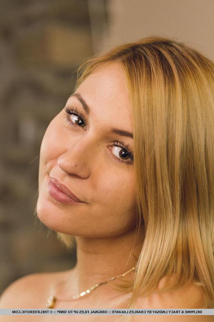 16P Blonde teen Tracy Delicious gives you her hot nude body in "The Beast Within"