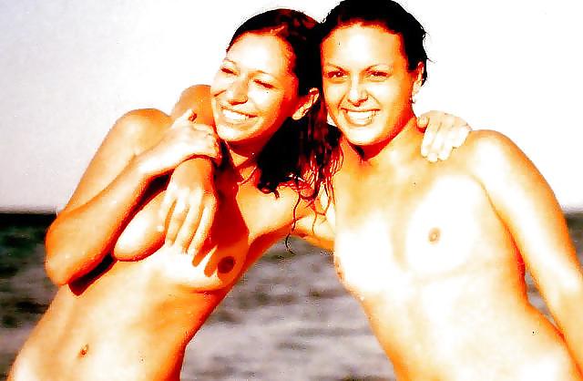 25P Lesbian Lovers On A Sunny Beach 2