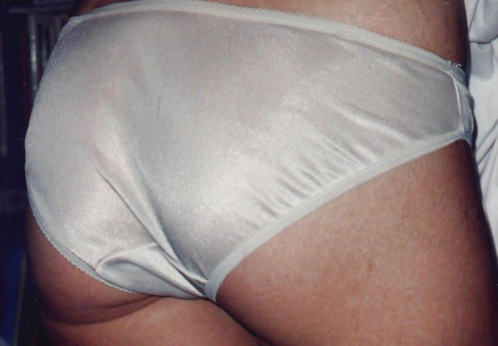 25P My favorite Nylon panties view from the Back