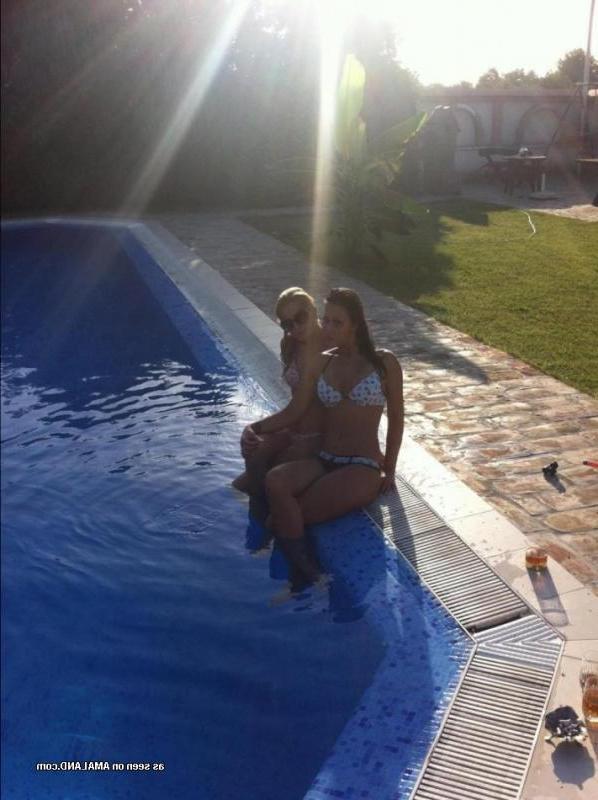 14P Selection of sexy amateur lesbians posing for the cam