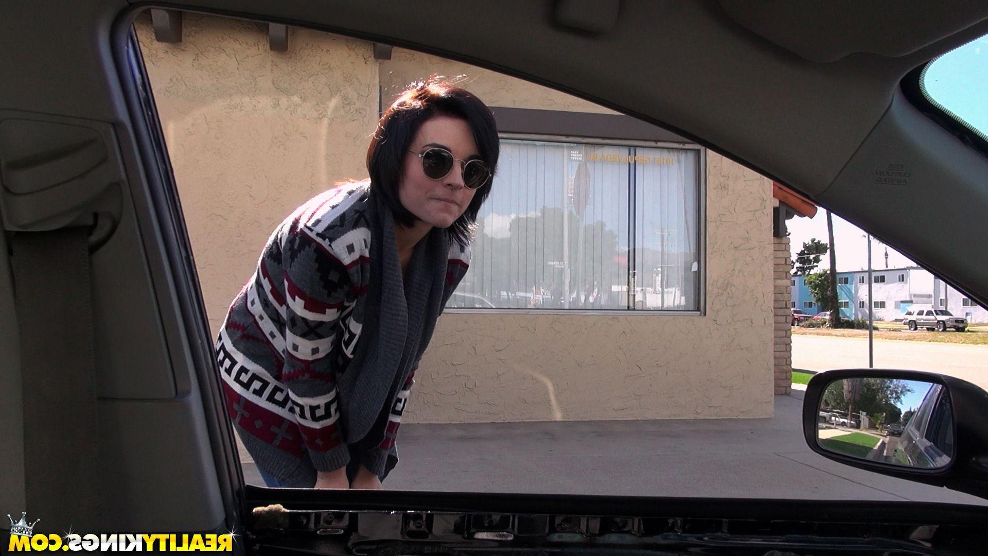 20P Amateur girl Kai Marley gets picked up and boned by a stranger