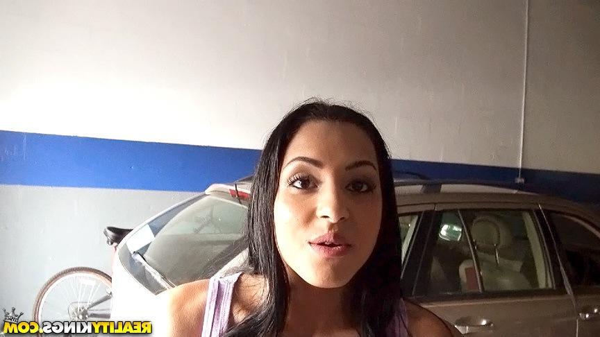 20P Hot latina girl Evey Rain gets picked up for some hard sex
