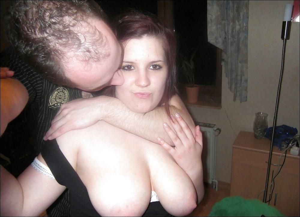 22P More of the chubby german girlfriend showing her goodies