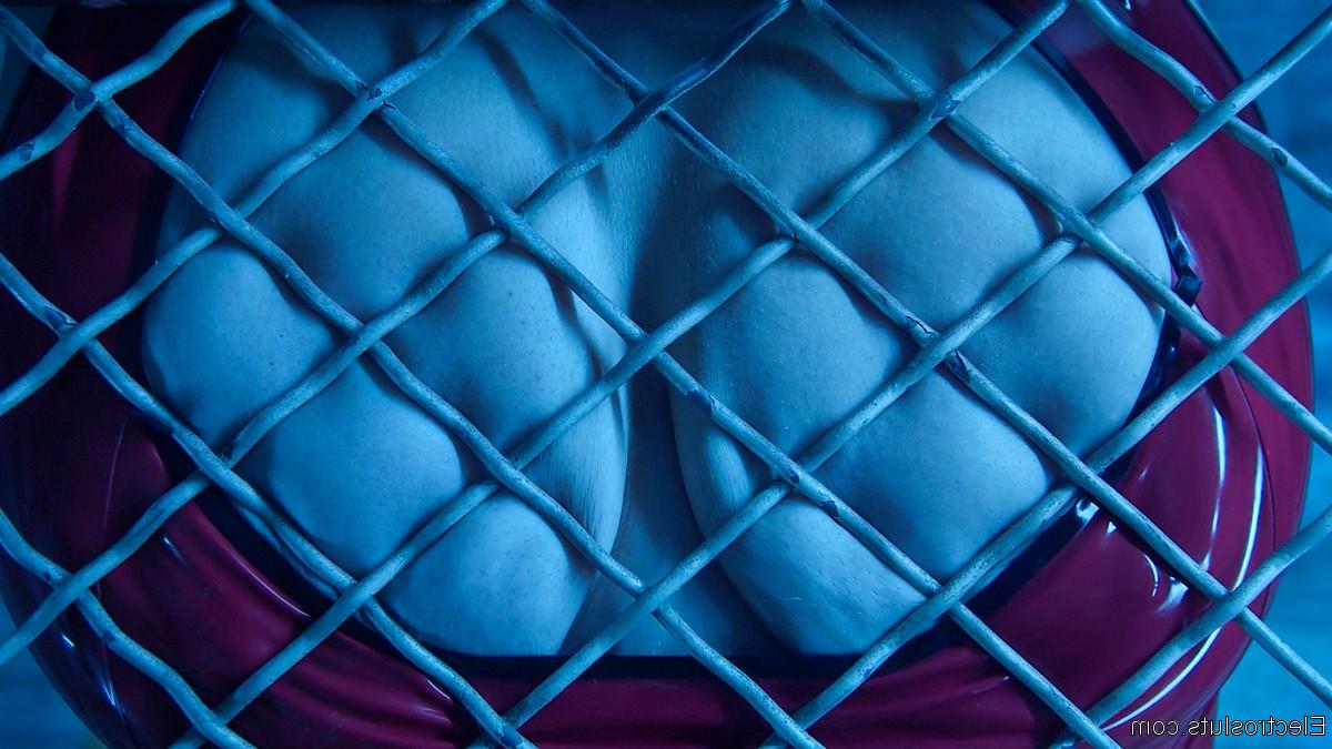 20P Iona Grace returns to Electrosluts as a horny electro butt plug clad slave who's