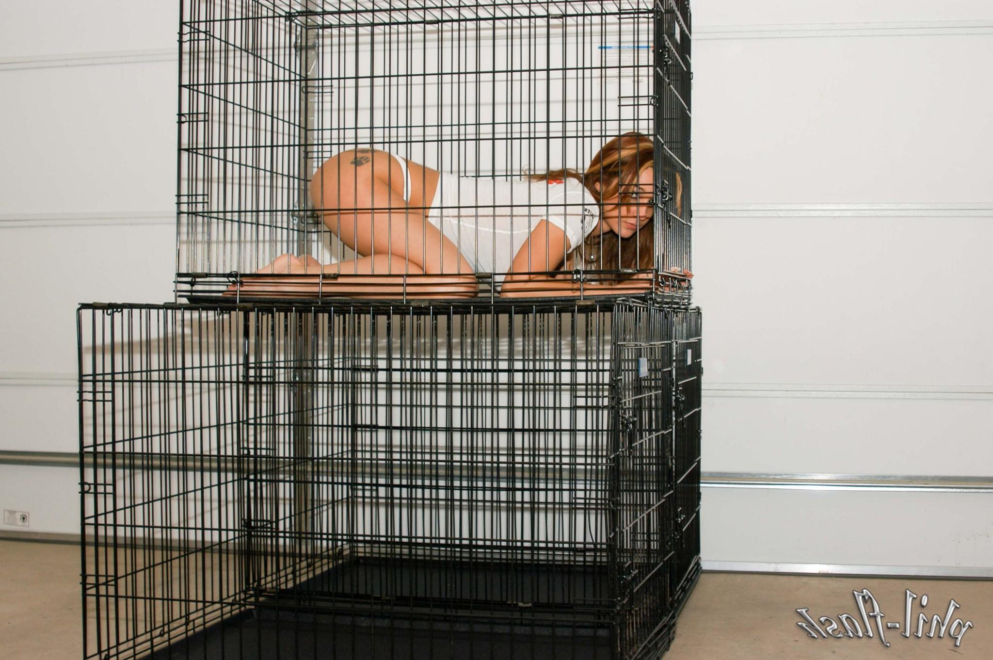14P Caged and Hosed Down