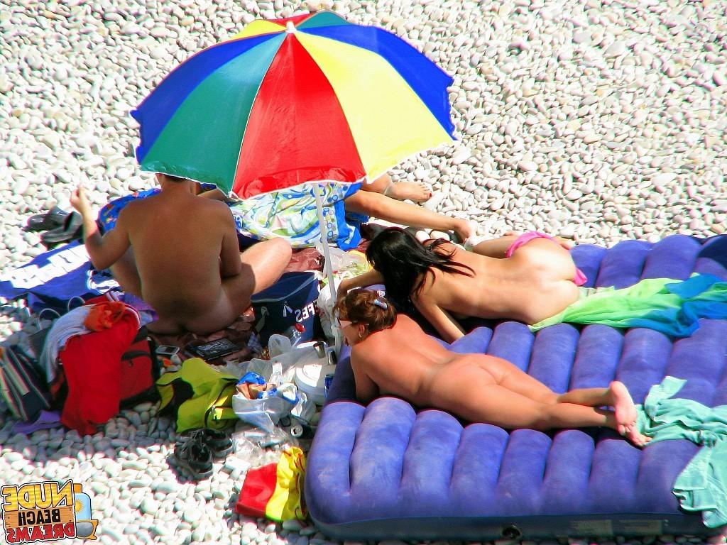 15P Group of nudists caught on hidden cam