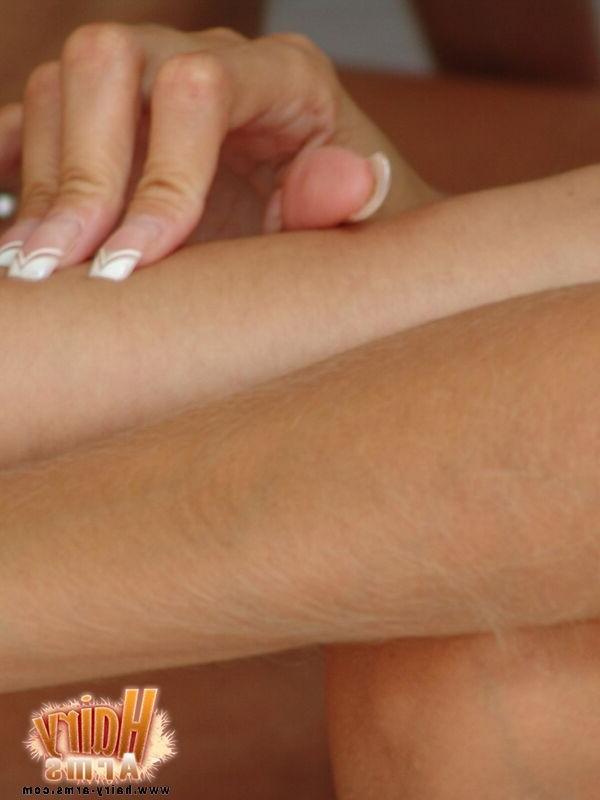 13P Lori's Friend Loves Her Long Arm Hair