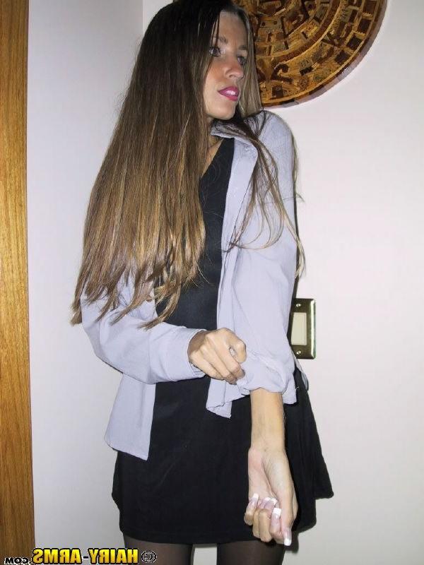 13P Hot Lori with her  inches long arm hair